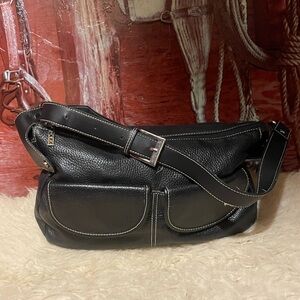 Maxx large leather shoulder bag